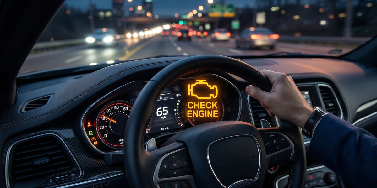 can you drive with check engine light on