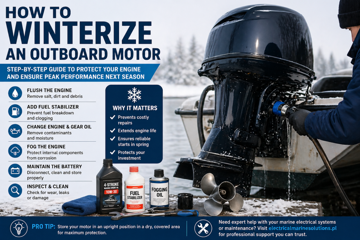 how to winterize an outboard motor