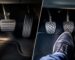 which pedal is the brake in a car