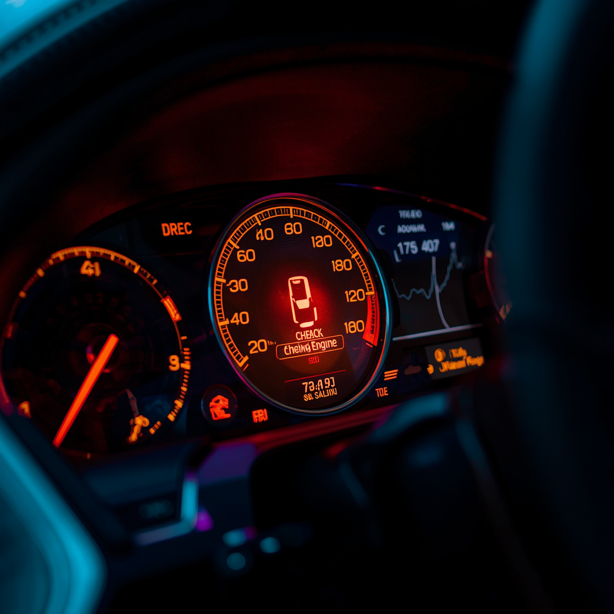 is it ok to drive with check engine light on